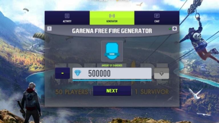 Free Fire 50000 Diamonds hack for free